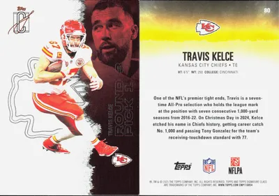 Travis Kelce 2025 Topps Signature Class