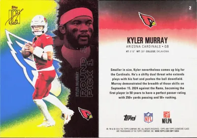 Kyler Murray 2025 Topps Signature Class