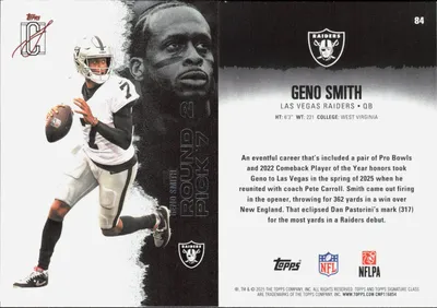 Geno Smith card