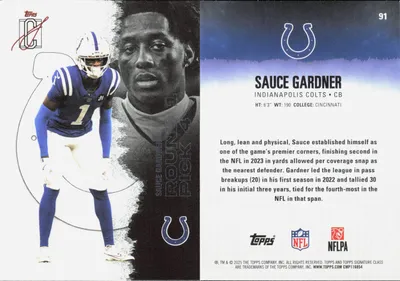 Sauce Gardner 2025 Topps Signature Class
