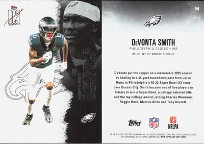 DeVonta Smith 2025 Topps Signature Class