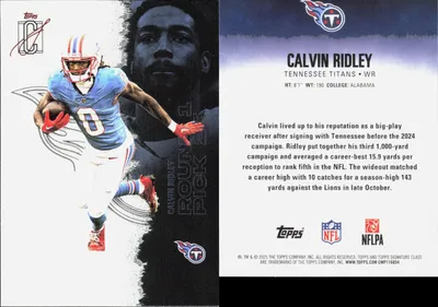 Calvin Ridley 2025 Topps Signature Class