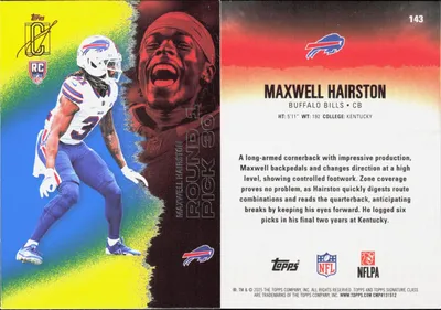 Maxwell Hairston card