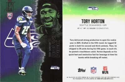 Tory Horton 2025 Topps Signature Class