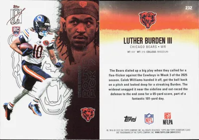 Luther Burden III 2025 Topps Signature Class