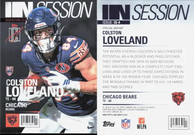 Colston Loveland 2025 Topps Signature Class