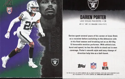 Darien Porter card