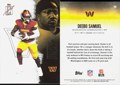 Deebo Samuel 2025 Topps Signature Class