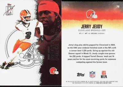 Jerry Jeudy 2025 Topps Signature Class