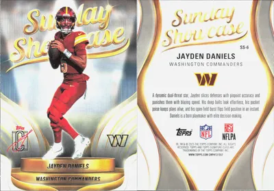 Jayden Daniels 2025 Topps Signature Class