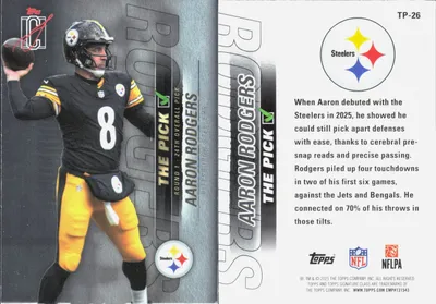 Aaron Rodgers 2025 Topps Signature Class