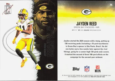 Jayden Reed 2025 Topps Signature Class