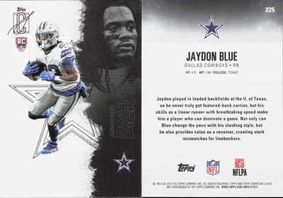 Jaydon Blue 2025 Topps Signature Class