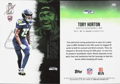 Tory Horton 2025 Topps Signature Class