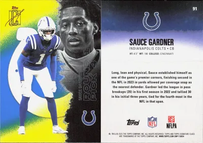 Sauce Gardner card