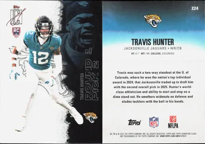 Travis Hunter 2025 Topps Signature Class
