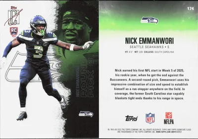 Nick Emmanwori 2025 Topps Signature Class