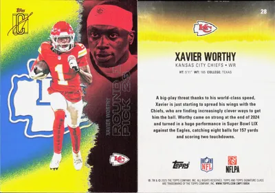 Xavier Worthy card