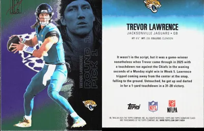 Trevor Lawrence card
