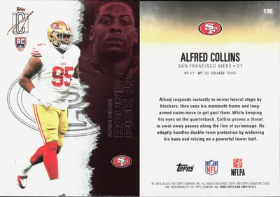Alfred Collins 2025 Topps Signature Class