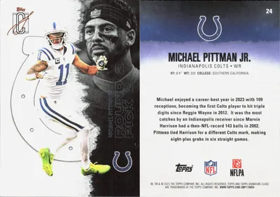 Michael Pittman Jr. 2025 Topps Signature Class