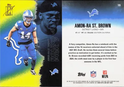 Amon-Ra St. Brown card