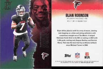 Bijan Robinson card