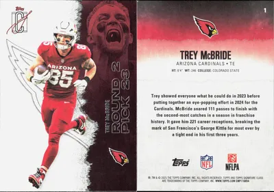 Trey McBride 2025 Topps Signature Class