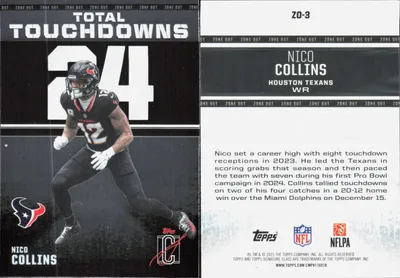 Nico Collins 2025 Topps Signature Class