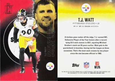 T.J. Watt card