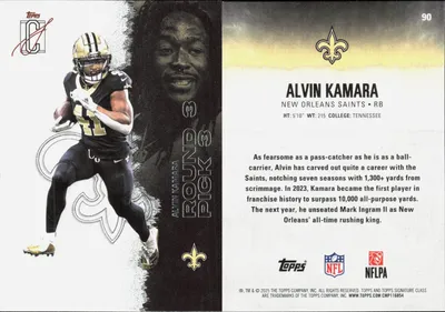 Alvin Kamara 2025 Topps Signature Class