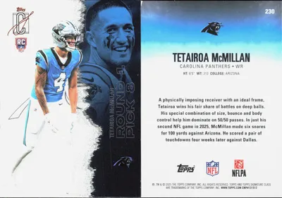 Tetairoa McMillan 2025 Topps Signature Class