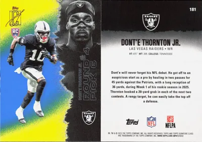Dont'e Thornton Jr. card