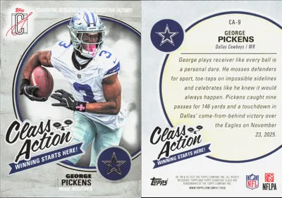 George Pickens 2025 Topps Signature Class