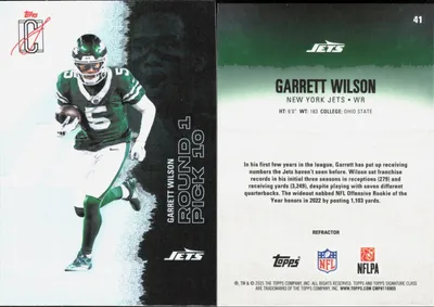 Garrett Wilson 2025 Topps Signature Class