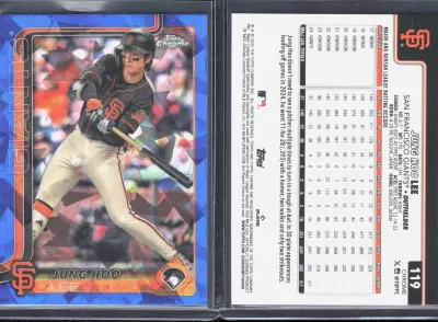 Jung Hoo Lee 2025 Topps Topps Chrome Sapphire