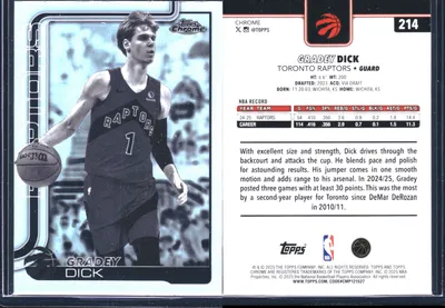 Gradey Dick card