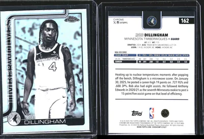 Rob Dillingham — 2025 Topps Topps Chrome Negative Refractor