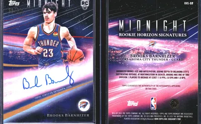 Brooks Barnhizer — 2025 Topps Topps Midnight