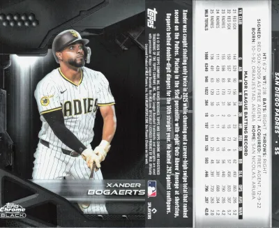 Xander Bogaerts card