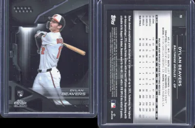 Dylan Beavers 2026 Topps Chrome Black