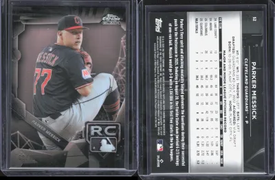 Parker Messick — 2026 Topps Chrome Black