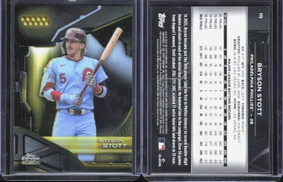 Bryson Stott — 2026 Topps Chrome Black Gold Refractor