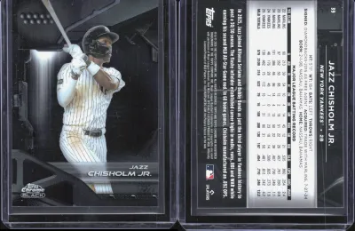 Jazz Chisholm Jr. 2026 Topps Chrome Black