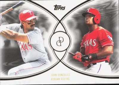 Juan Gonzalez/Adrian Beltré 2026 Topps Dynamic Duals