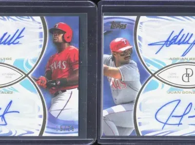 Juan Gonzalez/Adrian Beltré 2026 Topps Dynamic Duals