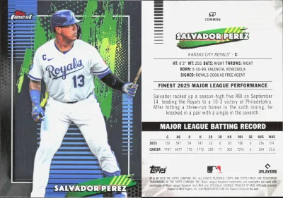Salvador Perez — 2026 Topps Finest