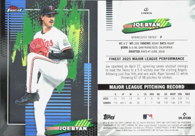 Joe Ryan card