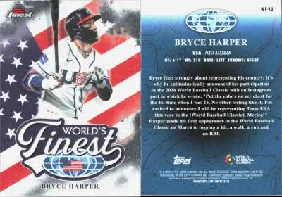 Bryce Harper 2026 Topps Finest