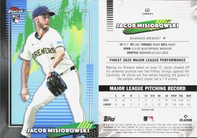 Jacob Misiorowski card